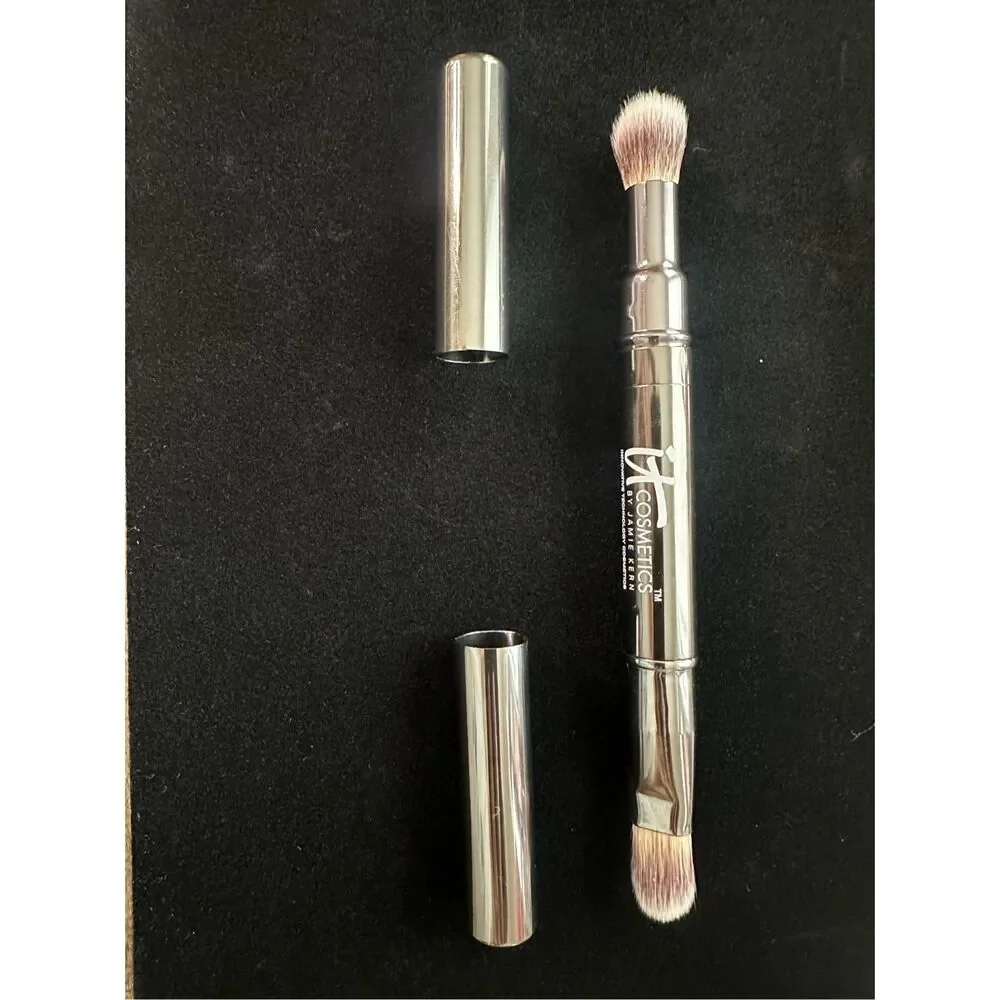 IT Cosmetics Heavenly Luxe Dual‎ Ended Airbrush Concealer Brush Blending New